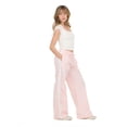 thumbnail image 3 of Forever 21 Women's Nylon Wide Leg Pant with Side Stripes, Sizes XS-XL, 3 of 5