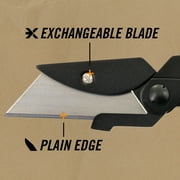 Gerber Gear EAB Lite Razor Blade, Stainless Steel Exchange-A-Blade Black