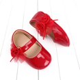 thumbnail image 6 of URMAGIC 0-18M Toddler Baby Girls Flower Mary Jane Shoes Dress Flat Shoes, 6 of 8