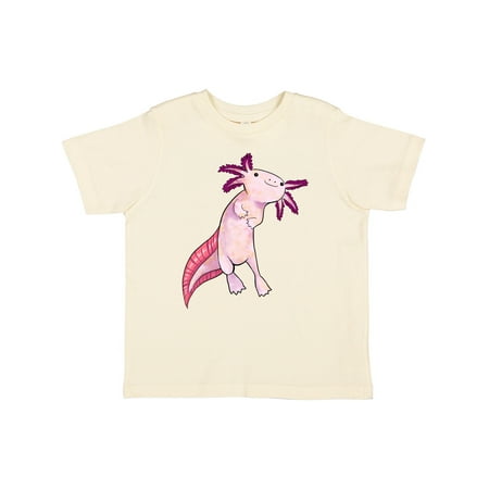 

Inktastic Axolotl Says Hello Cute Salamander Gift Toddler Boy or Toddler Girl T-Shirt