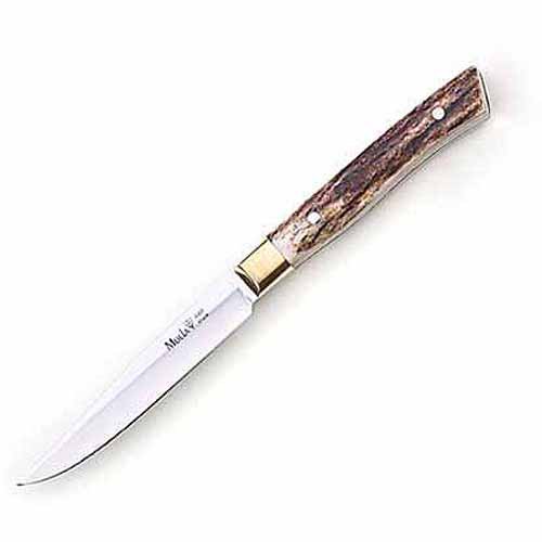 Muela of Spain 8" Full Tang Steak Knife, Stag Handle
