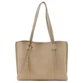 thumbnail image 1 of Grand Sac Fourre-Tout Réversible pour Femmes Rétro à Franges en Cuir, Sacs à Bandoulière, Sacs à Main Mode pour Dames, Sac Cartable (Blanc), 1 of 7