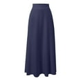 thumbnail image 3 of Women's 2025 Trendy Straight Skirt High Waist Casual Midi Skirt for Daily Wear Outing Summer Flowy Comfort, 3 of 4