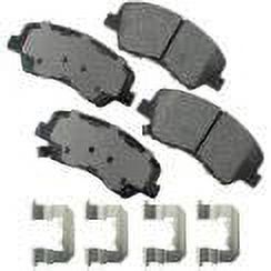 Disc Brake Pad Set Fits select: 2011-2017 HYUNDAI ACCENT, 2011-2017 KIA RIO