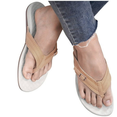 

Womens Sandals DYTTDO Fashion Women s Casual Shoes Breathable Sandals Beach Flip-flops Casual Beach Shoes sandals Great Gifts for Women on Clearance