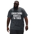 thumbnail image 1 of playera grande y alto para hombre big and tall men t shirt camisas playeras manga corta 8XL 3DTS11008, 1 of 7