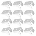 thumbnail image 4 of 12 Uds. Clips para estante de gabinete, Clip de soporte para estante, abrazaderas para estantería de archivador, Clips para estante de pilastras, 4 of 6