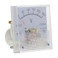 thumbnail image 4 of jinwen DC Ammeter Meter Display Analog Display meter Rectangle Measurement 0-250V, 4 of 8