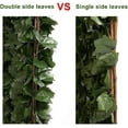 thumbnail image 4 of Expandable Fence Privacy Screen for Balcony Patio Outdoor, Faux Ivy Fencing Panel for Backdrop Garden Backyard Home Decorations - 1PACK, 4 of 6