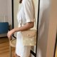 thumbnail image 4 of Bolso bandolera tejido de verano, bolso de hombro moderno, bolso para niñas, bolso de margaritas de moda, bolso tejido de paja para mujer, 4 of 6