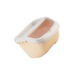 thumbnail image 4 of Grain Storage Barrel Multipurpose Large Capacity Pet Food Storage Container for Rice Flour Grain Pet Food Orange, 4 of 5