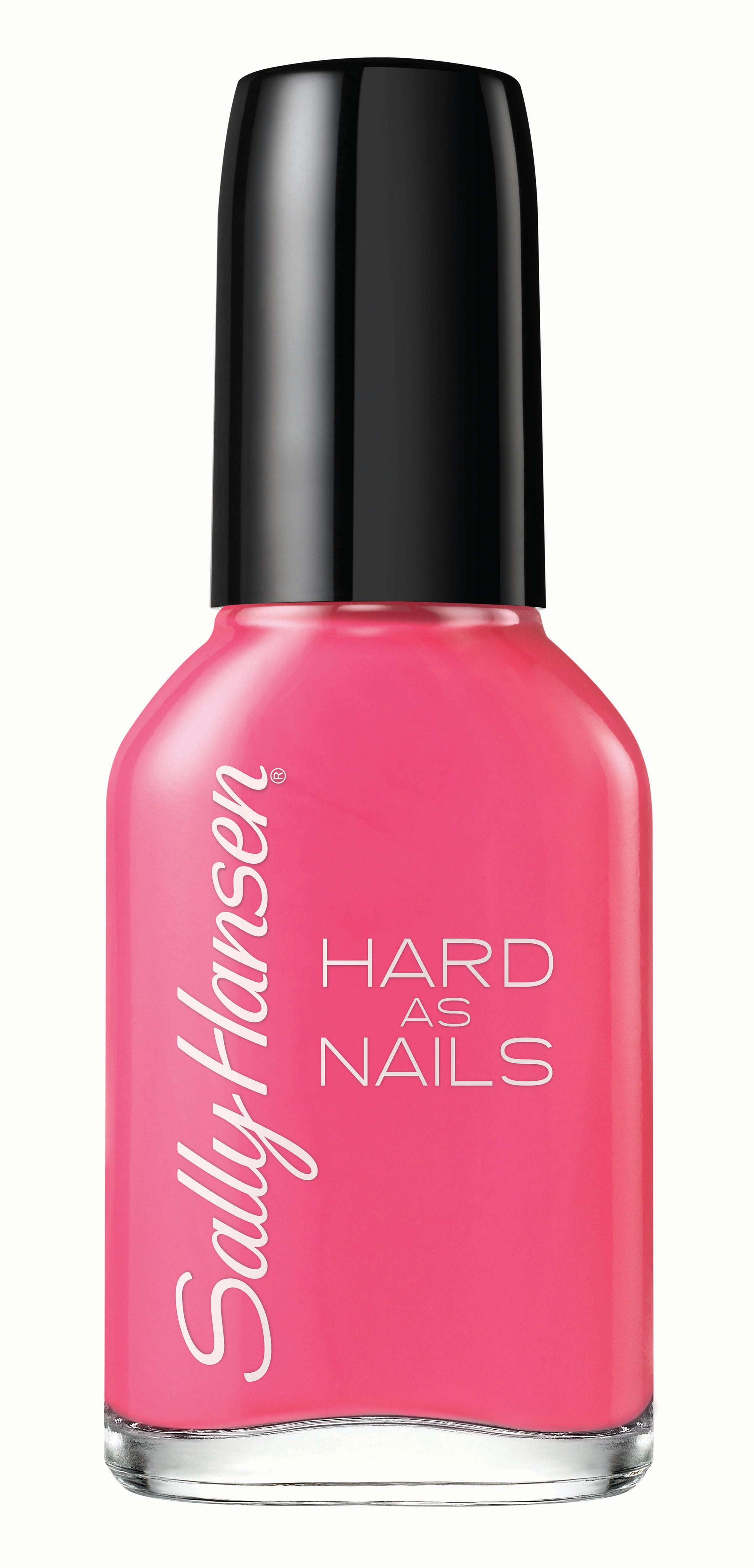 Sally Hansen Hard As Nails Nail Color, Party Hard-Y, 0.45 oz, Color Nail Polish, Nail Polish, Red Nail Polish, Contains B5 and Green Tea