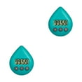thumbnail image 4 of Temporizador de cocina Bearachild Gota de agua Verde 2Conjunto, 4 of 6
