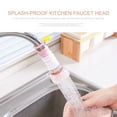 Walmeck Proof Kitchen Tap Filter Retractable Tap Head Nozzle Extender