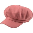 thumbnail image 6 of CoCopeaunts Newsboy Hats for Women Solid Ladies Baker Boy Hat Female Beret Hat Autumn Winter Vintage Octagonal Cap, 6 of 7