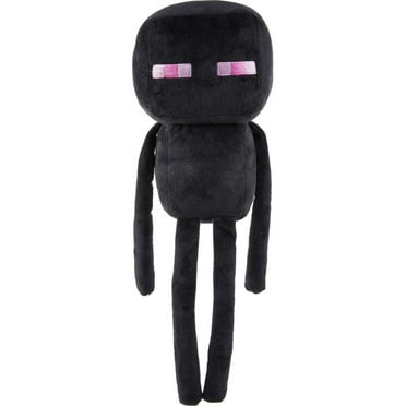 Minecraft Plush Enderman Character 8-in Plush Soft Doll, Video Game-Inspired Collectible Toy