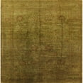 thumbnail image 1 of Ahgly Company Machine Washable Indoor Square Industrial Modern Dark Bronze Brown Area Rugs, 3' Square, 1 of 7