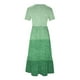 thumbnail image 2 of Vestido de Manga Corta para Mujeres Vestido de Verano de Cuello Redondo Impreso, Poliéster de Tamaño Verdadero Diario Y Vestido de Fiesta, 2 of 5