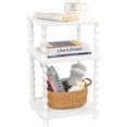 thumbnail image 2 of Side Table, Small End Table with Storage Shelf, Modern Bedside Table Night Stand for Living Room, Bedroom, Office and Small Spaces (Rustic Brown), 2 of 8