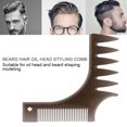 thumbnail image 4 of Khall Beard Styling Comb,2pcs Professional Beard Shaping Comb Men Beard Trimming Guide Beard Hair Styling Tool,Beard Shaping Comb, 4 of 8