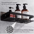 thumbnail image 4 of 2 Pack Adhesive Corner Shower Caddy Organizer, Bathroom Storage Shelves for Shower, Kitchen, RV and Camper, TIKA, 4 of 8