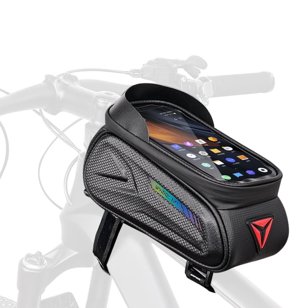 Bolsa de tubo superior para bicicleta Bolsa de haz de bicicleta impermeable EVA con