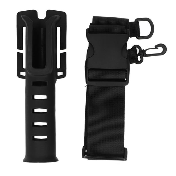 Fishing Pole Holder Belt, Fishing Rod Waist Holder Portable Adjustable  Multi Functional For Outdoor Black,Khaki