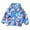 Blue, variant on Wancir Little & Big Girls Zip Up Hoodie, Kids Full Zipper Hooded Fashion Sweatshirt