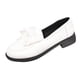 thumbnail image 2 of Xucatan Women's Patent Leather Tassel Loafers, Chunky Sole Slip-On Flat Shoes, Classic British Style Casual Shoes for Women, Plus Size Uniform Shoes Gift, 2 of 7