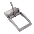 thumbnail image 1 of Hebilla de cinturón reversible de metal pulido para hombre, hebilla de pasador casual de repuesto plateada Pistola Preal TIPO B, 1 of 8