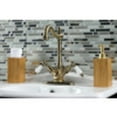 thumbnail image 4 of Kingston Brass KS1498NL Vessel Mount Bathroom Faucet, Brushed Nickel, 4 of 6