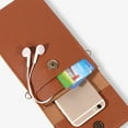 thumbnail image 3 of asddcavvf Solid Color Mini Phone Bag New Korean Version Of The Summer Simple Soft Leather Multi Laye, 3 of 8