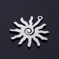 thumbnail image 2 of 5 colgantes de sol de acero inoxidable 201. Accesorio colgante de sol de acero inoxidable de color. Adorno colgante., 2 of 2