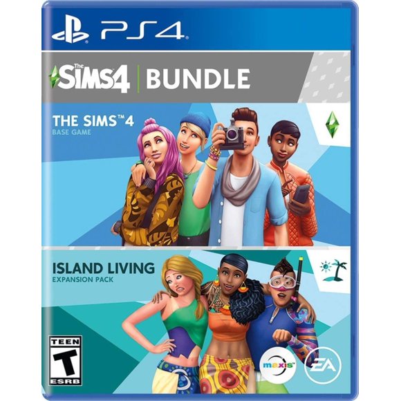The Sims 4 + Island Living Bundle Playstation 4 PlayStation Playstation 4