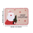 thumbnail image 3 of NCWSO Placemats Santa Mat Dress-Up Christmas Table Placemat | Holiday Kitchen & Dining Table Decorations, 1Pc Kitchen Table Set Deals, 3 of 8