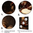 thumbnail image 3 of Designart "Earthy Tribal Drummers in Music" Entertainment Wall Art Living Room, 3 of 5