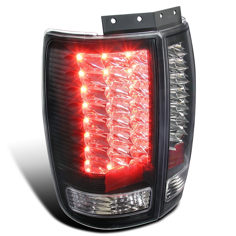 FOR 1997-2002 FORD EXPEDITION LED THIRD 3RD TAIL BRAKE LIGHT STOP LAMP BLACK 