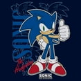 thumbnail image 2 of Mens Sonic the Hedgehog Thumbs Up Long Sleeve Shirt, 2 of 4