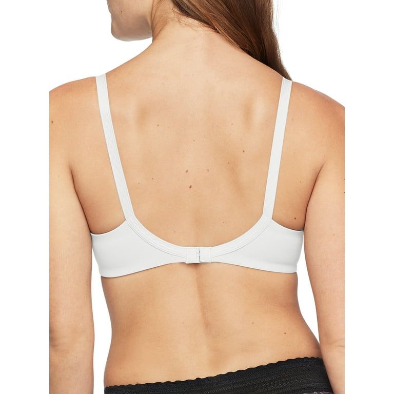 Warner's Women's Blissful Benefits Wireless Lightly Lined T-Shirt Bra  2-Pack 04011W, Toasted Almond/Black, 36D at  Women's Clothing store