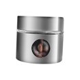 thumbnail image 2 of Bote de café de acero inoxidable, rastreador de fecha con válvula de escape, tanque de almacenamiento de granos de café para granos de de té y Plata Soledad Bote de café, 2 of 7