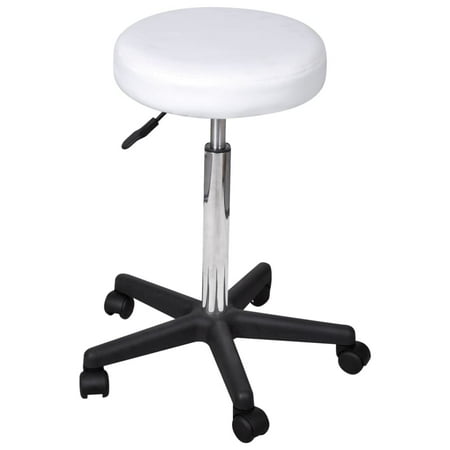UPC: 8720286194645 | vidaXL Office Chair Swivel Rolling Stool with Wheels for Office Faux Leather