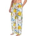 thumbnail image 2 of Balery Ducks and Anchors print Men's Pajama Pants,Ultra Lightweight Pjs,Lounge Pant-Small, 2 of 9