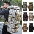 thumbnail image 1 of 100L Camping Backpack Heightening Expansion Unisex Portable Water Resistant Climbing Bag for Outdoor, 1 of 7