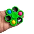 thumbnail image 2 of Kmbangi Jouet Rotatif en Forme de Fleur+ Jeu Anti-Stress pour Enfants avec Doigts, 2 of 5