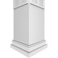 thumbnail image 5 of Ekena Millwork 12"W x 8'H Craftsman Classic Square Non-Tapered Koroluck Fretwork Column w/ Prairie Capital & Prairie Base, 5 of 8