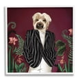 thumbnail image 3 of Stupell Industries Chic Fashion Dog Fancy Blazer Outfit Trendy Animal Graphic Art White Framed Art Print Wall Art, Design by House of Rose, 3 of 5
