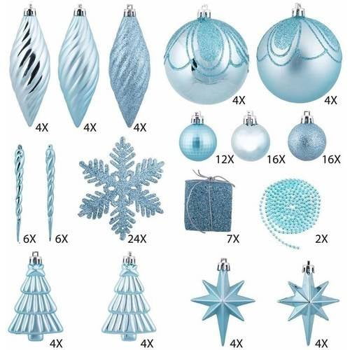 Vickerman Christmas Ornaments, Pack of 125