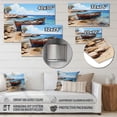 thumbnail image 4 of Designart "Boat at Anchor II" Coastal Metal Wall Decor, 4 of 5