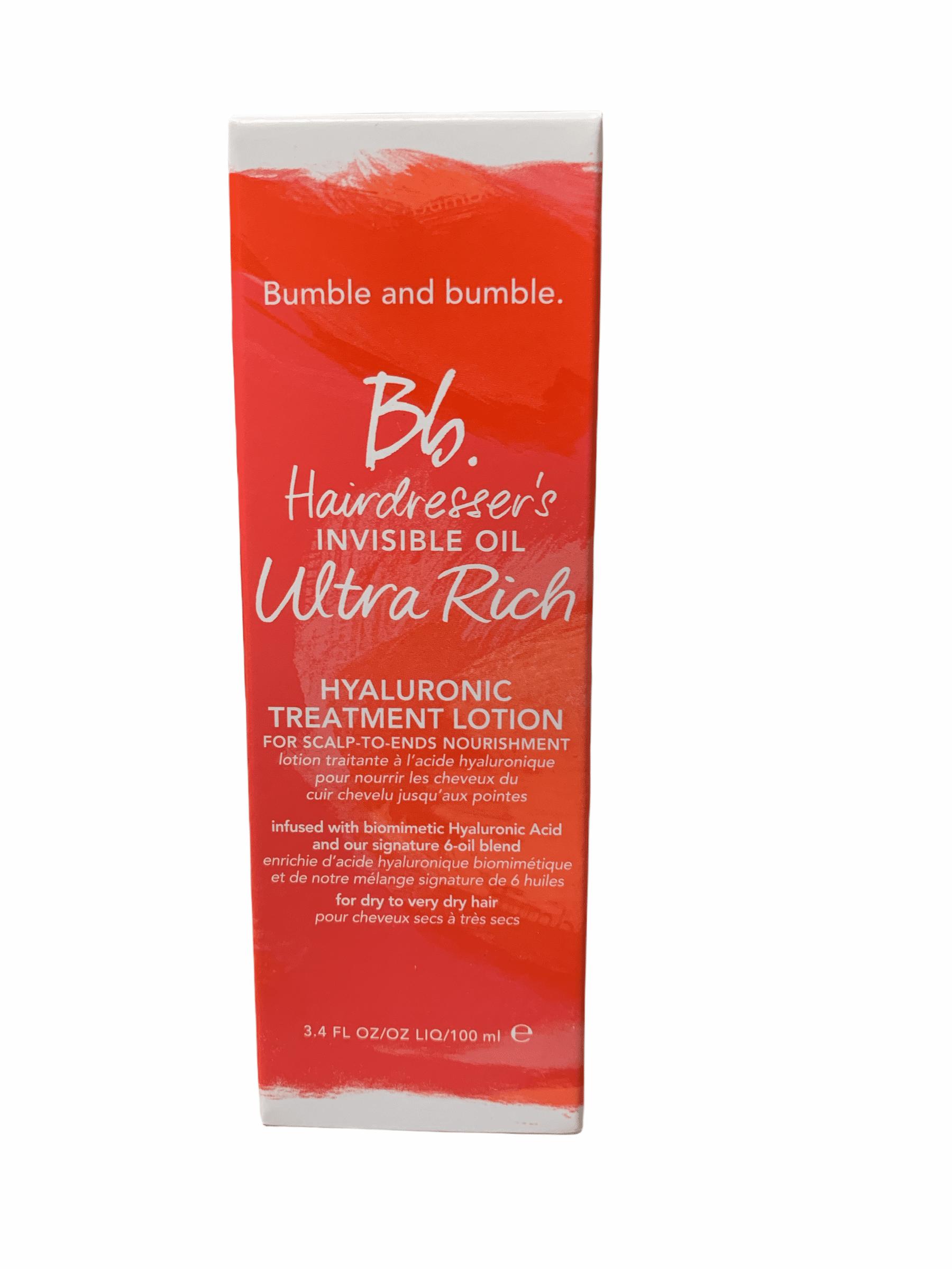 Bumble and Bumble Hairdresser's Invisible Oil Ultra Rich Hyaluronic  Treatment Lotion 3.4 OZ - Walmart.com