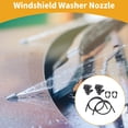 thumbnail image 2 of Windshield Washer Nozzle Kit For Jeep Liberty Windshield Spray Nozzles Wiper Spray Washer Jet No.68260443AA 2 Pcs 1 Meter Fluid Hose, 2 of 6